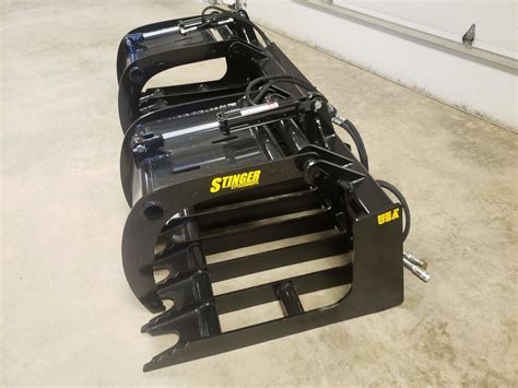 buy a grapple for skid steer|used skid steer grapple attachment.